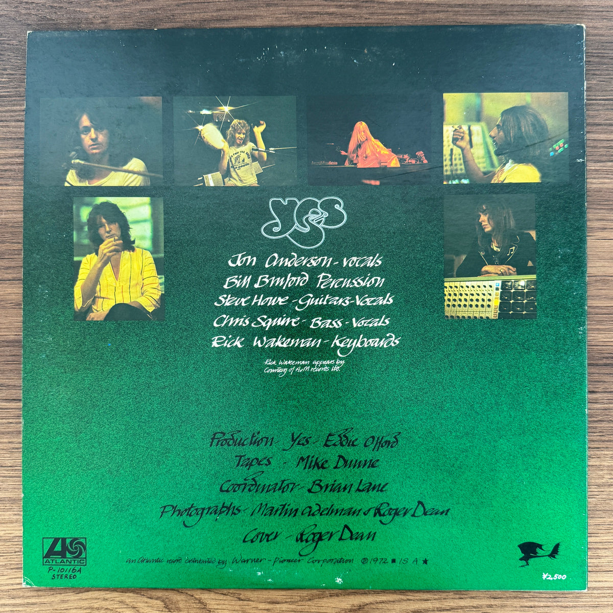 Yes – Close To The Edge Japan Vinyl