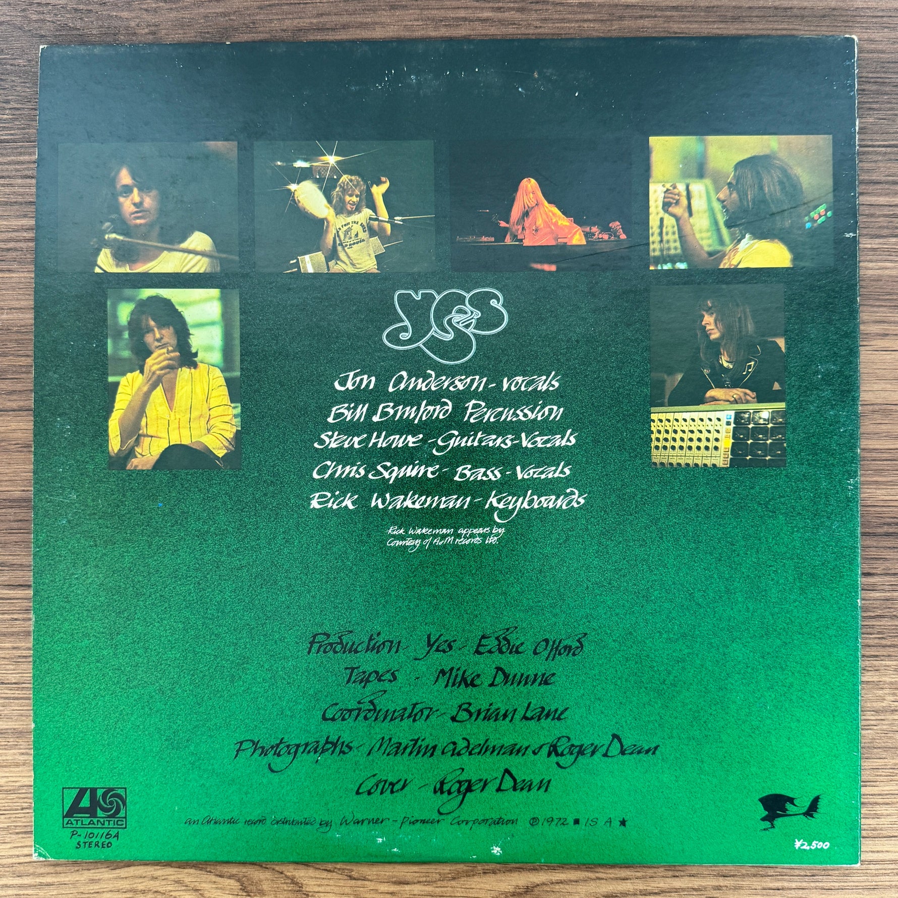 Yes – Close To The Edge Japan Vinyl
