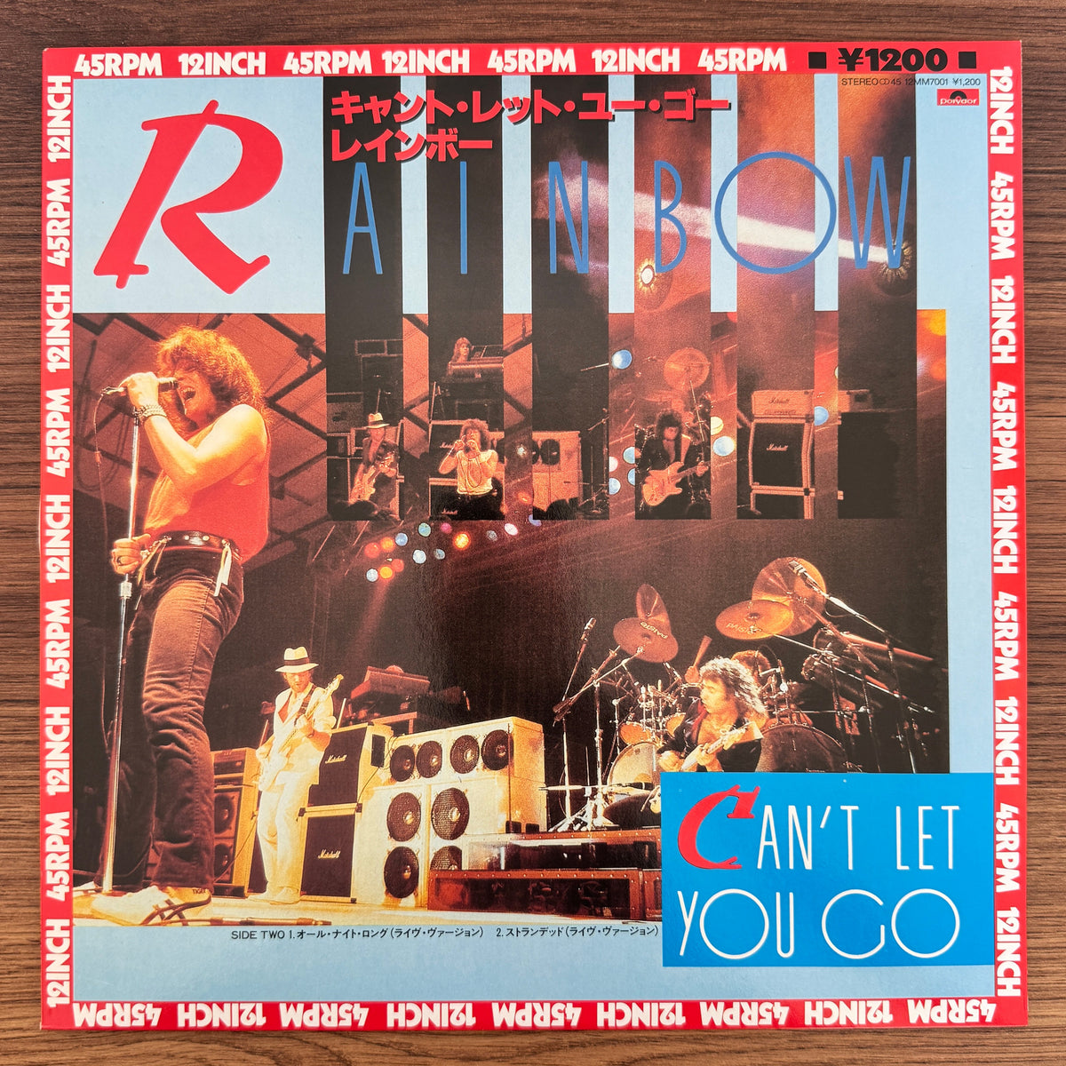Rainbow – Can't Let You Go Japan Vinyl