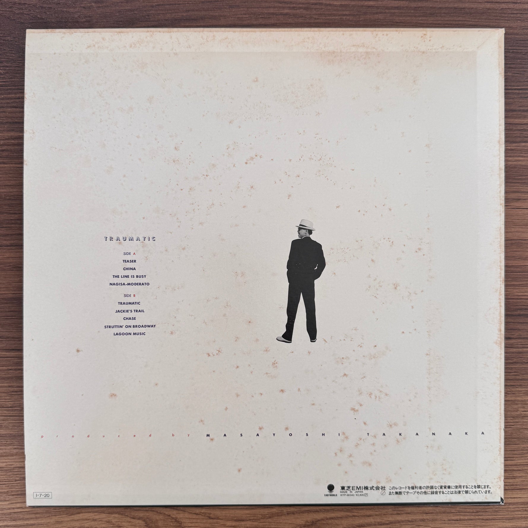 Masayoshi Takanaka – Traumatic Japan Vinyl