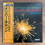 Oliver Nelson's Big Band – Live From Los Angeles Only Japan Vinyl