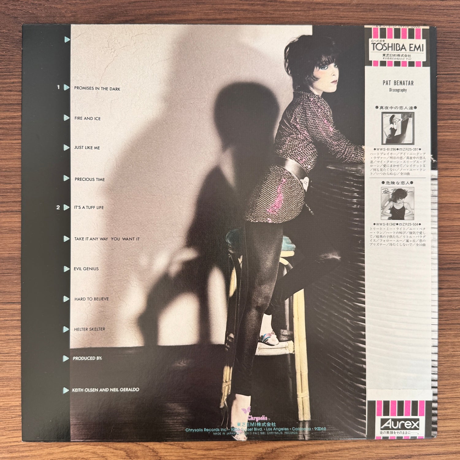Pat Benatar – Precious Time Japan Vinyl