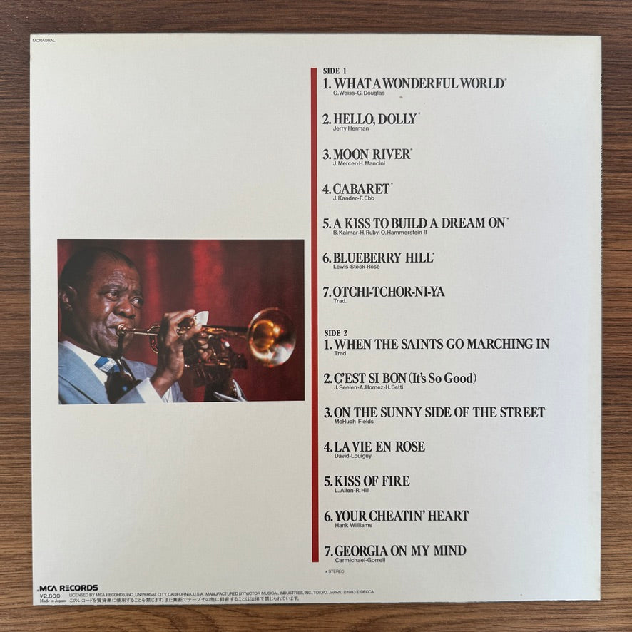 Louis Armstrong – What A Wonderful World