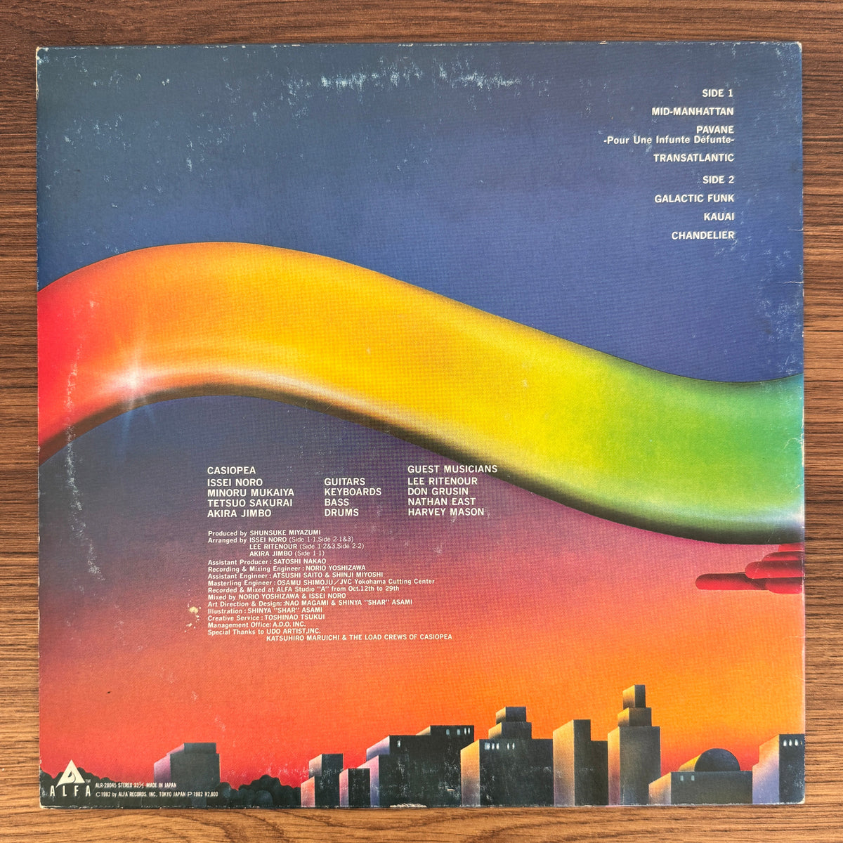 Casiopea – 4 × 4 (Four By Four) Japan Vinyl