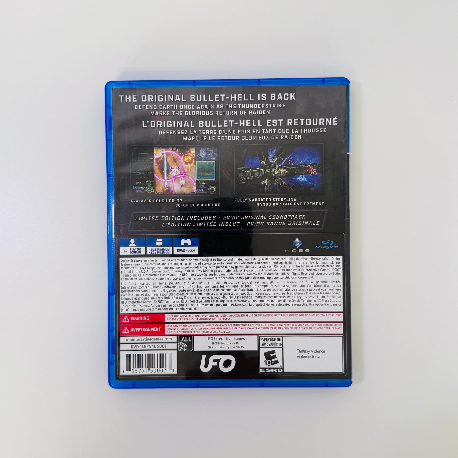 Raiden V: Director's Cut Limited Edition | Playstation 4