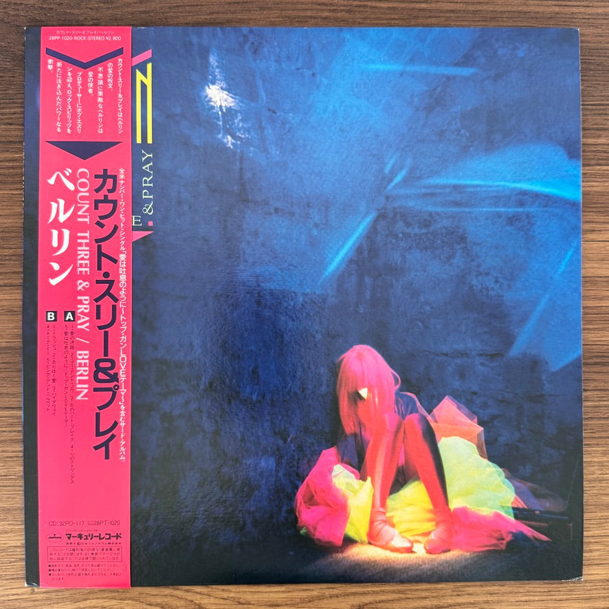 Berlin – Count Three & Pray Japan Vinyl