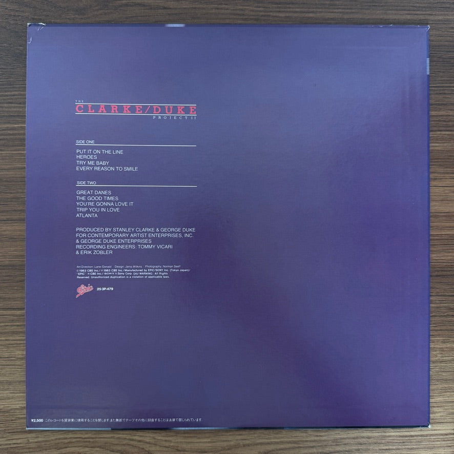 Stanley Clarke & George Duke – The Clarke / Duke Project II