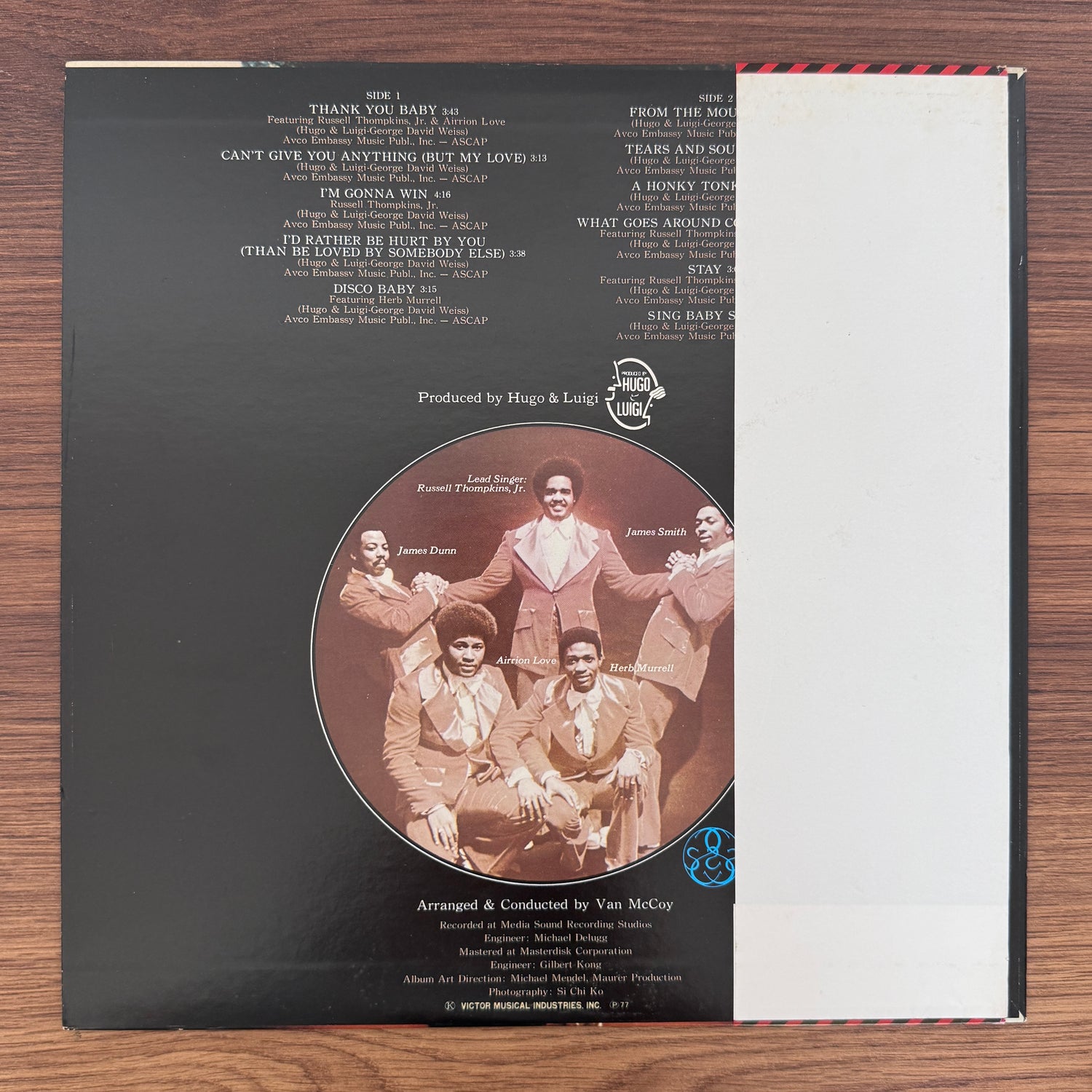 The Stylistics – Thank You Baby