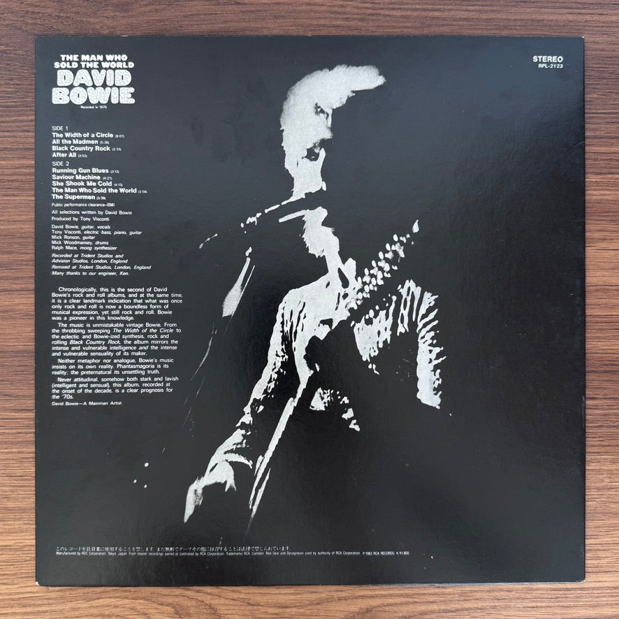 David Bowie – The Man Who Sold The World