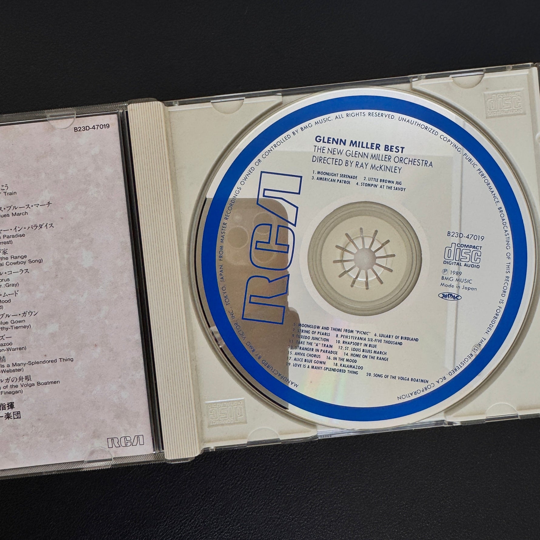 Glenn Miller – Best CD Japan Vinyl