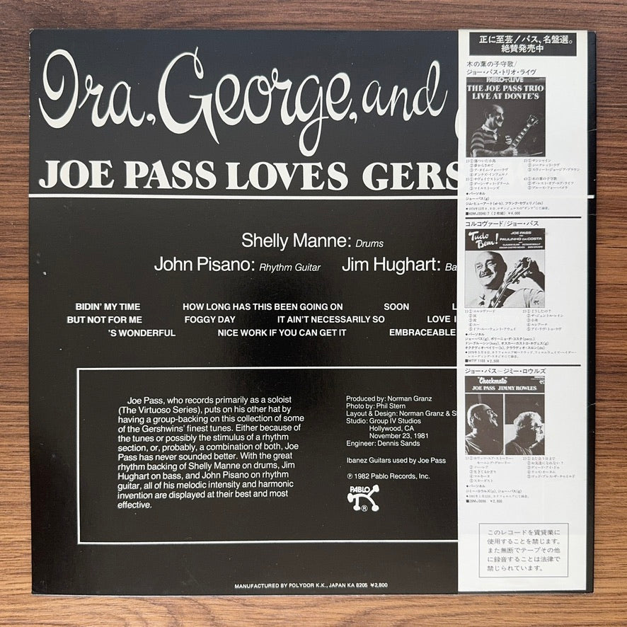 Joe Pass – Ira, George And Joe - Joe Pass Loves Gershwin