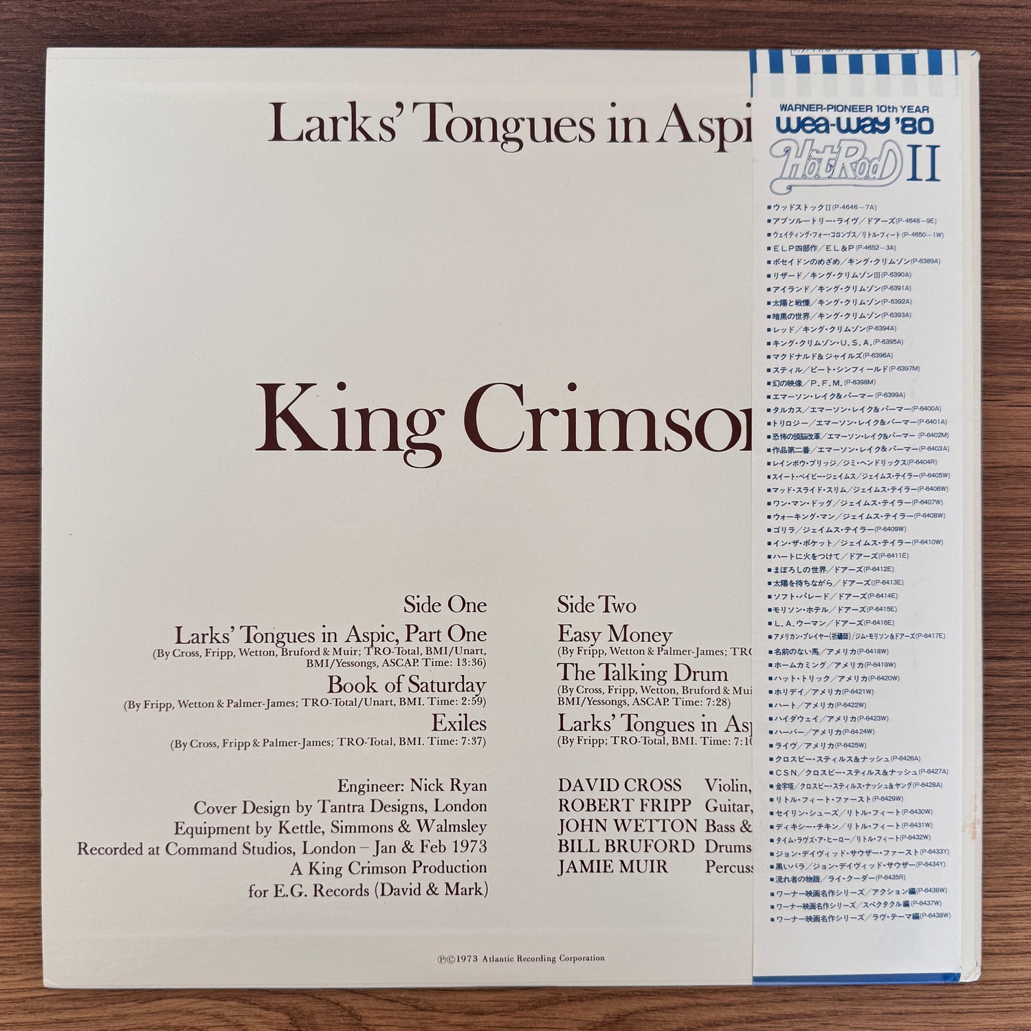 King Crimson – Larks' Tongues In Aspic