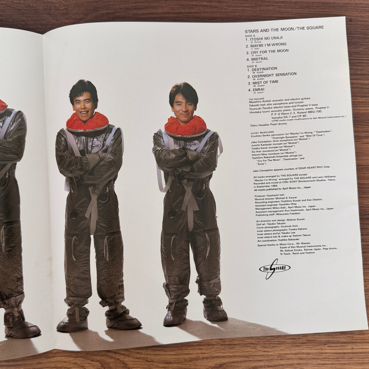The Square – Stars And The Moon Japan Vinyl