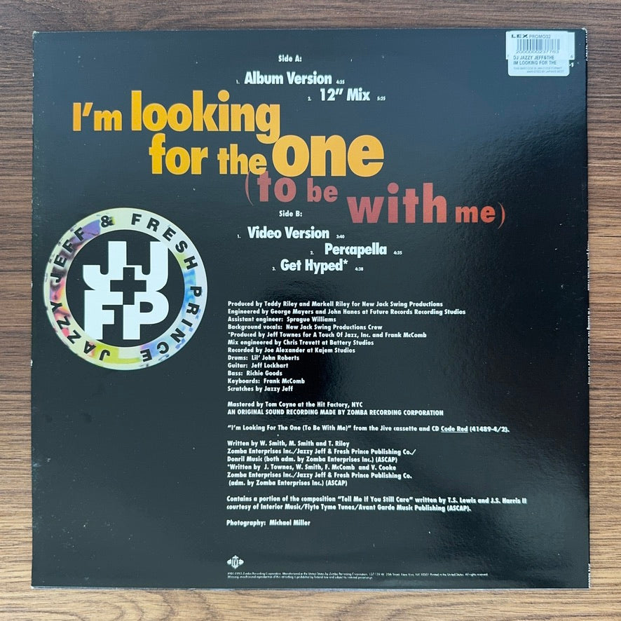 DJ Jazzy Jeff & The Fresh Prince – I'm Looking For The One (To Be With Me)