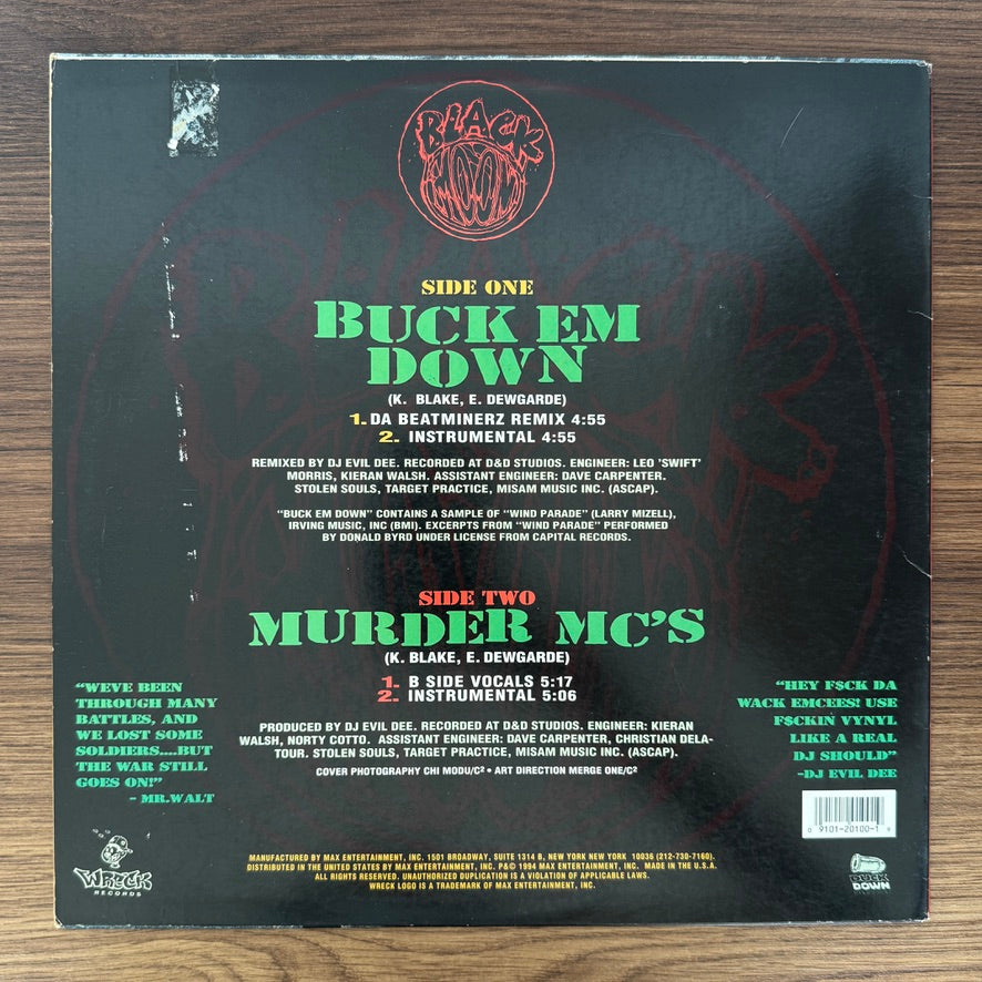 Black Moon – Buck Em Down