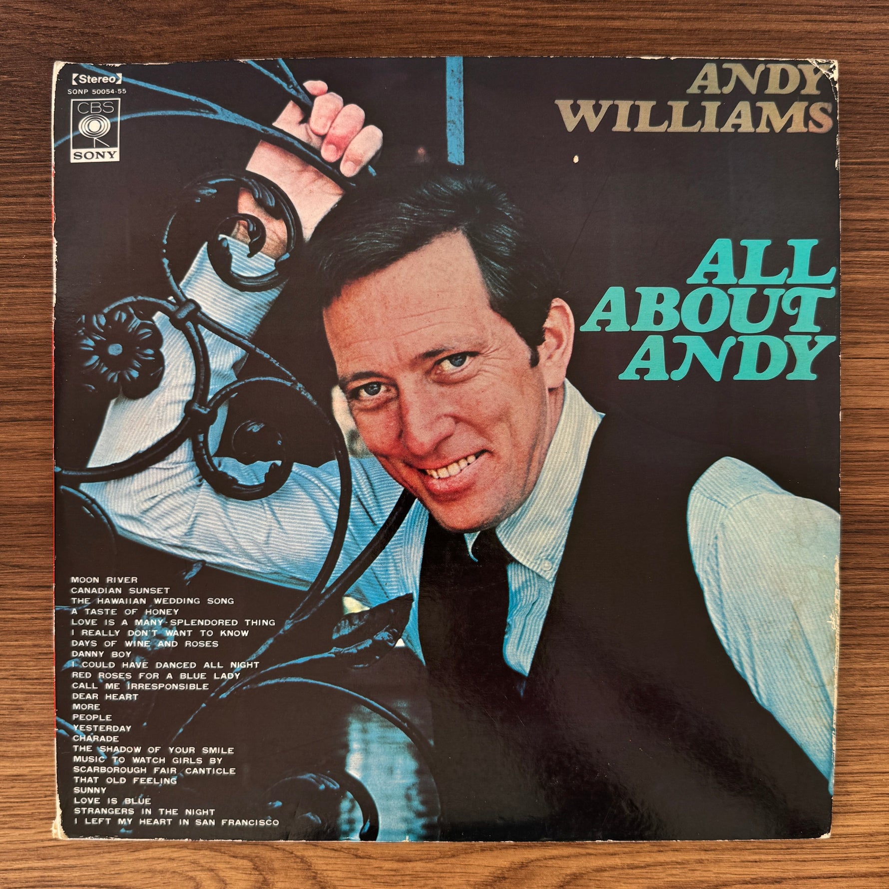 Andy Williams – All About Andy Japan Vinyl