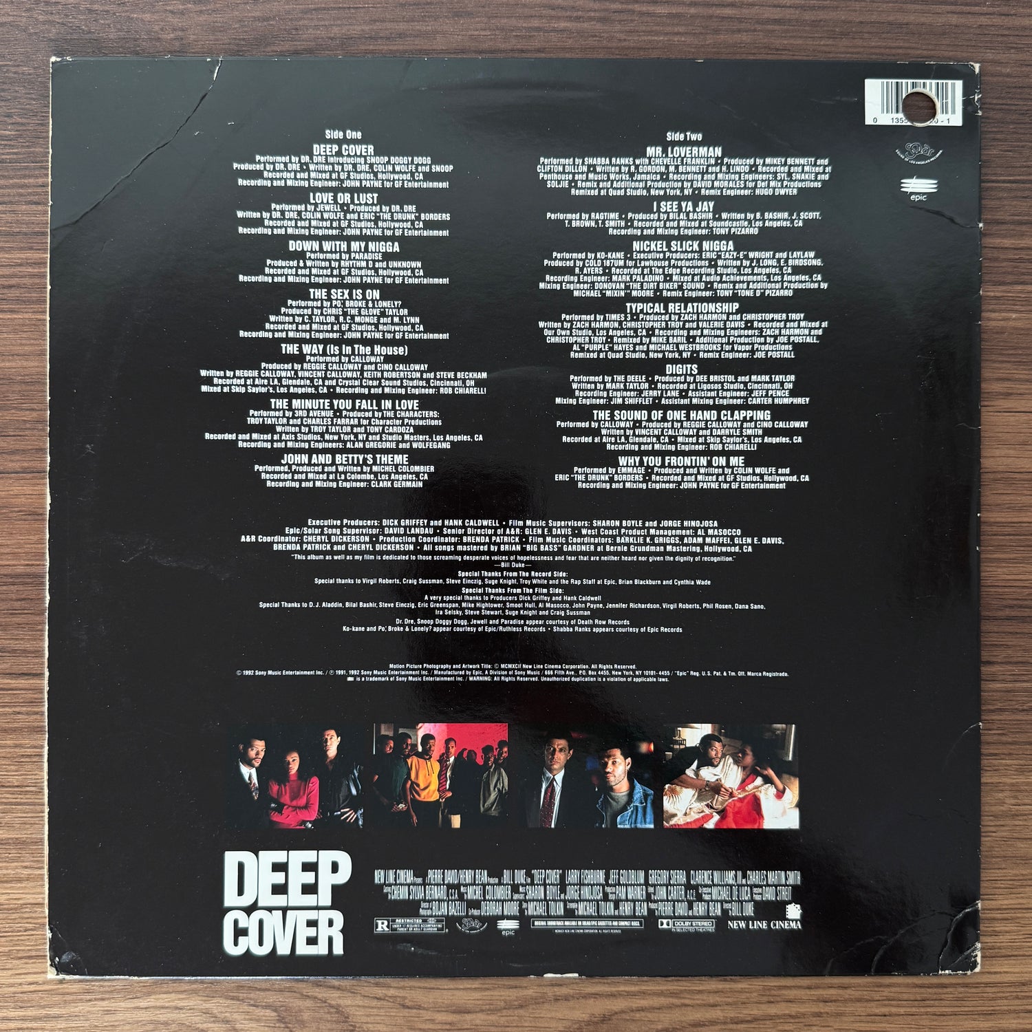 Deep Cover Original Soundtrack