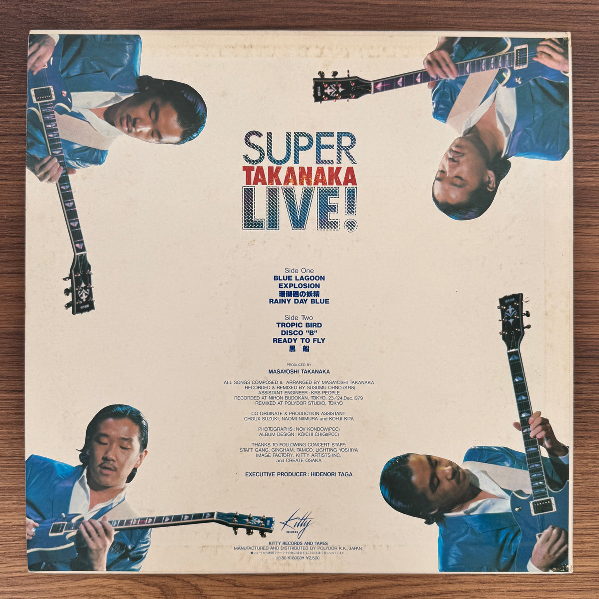 Masayoshi Takanaka – Super Takanaka Live! Japan Vinyl
