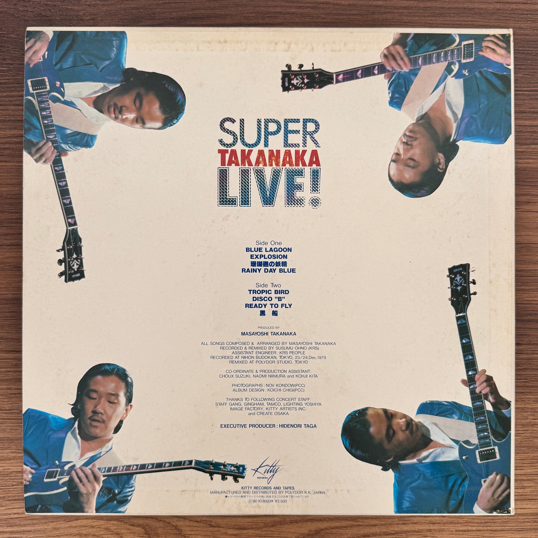 Masayoshi Takanaka – Super Takanaka Live! Japan Vinyl