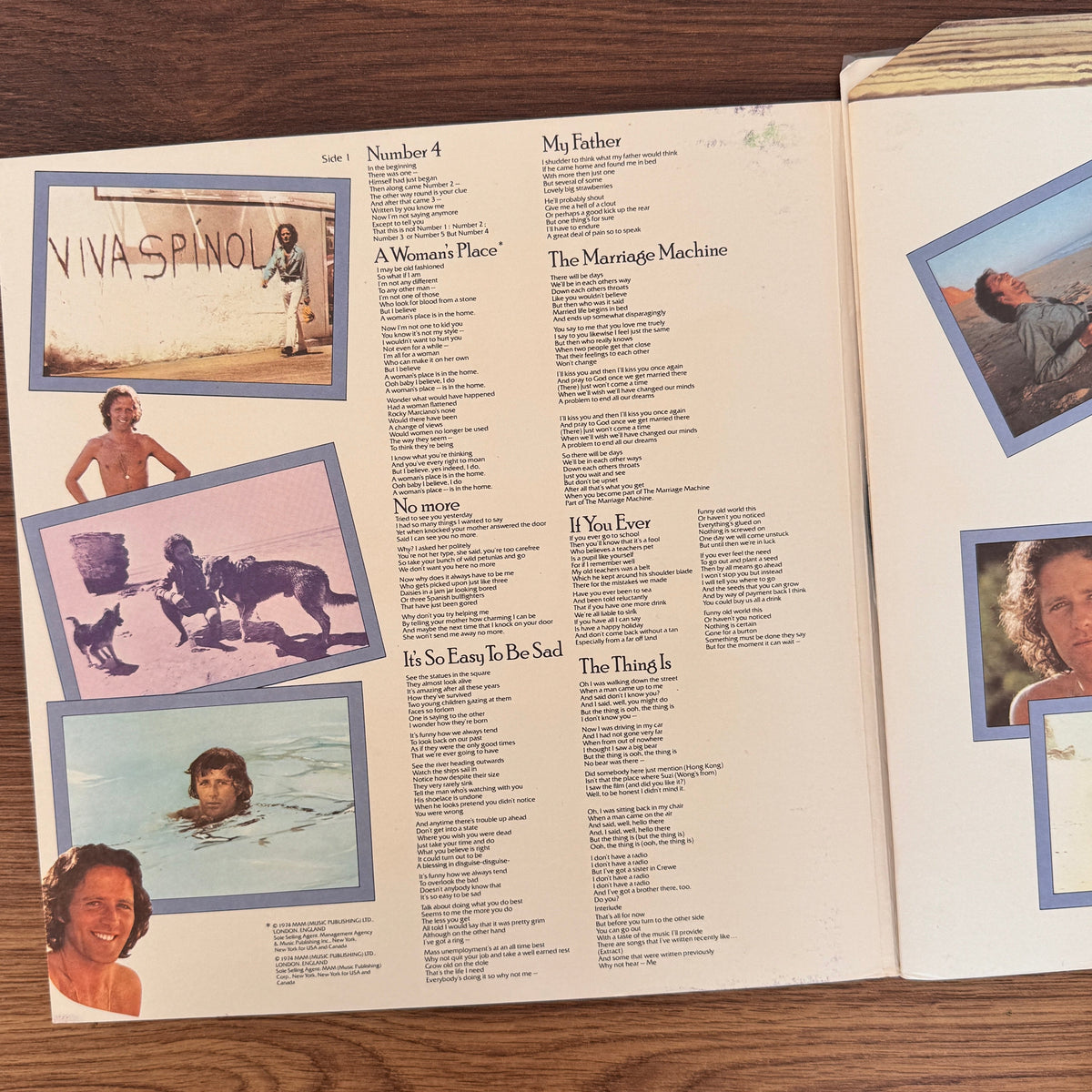 Gilbert O'Sullivan – A Stranger In My Own Backyard Japan Vinyl