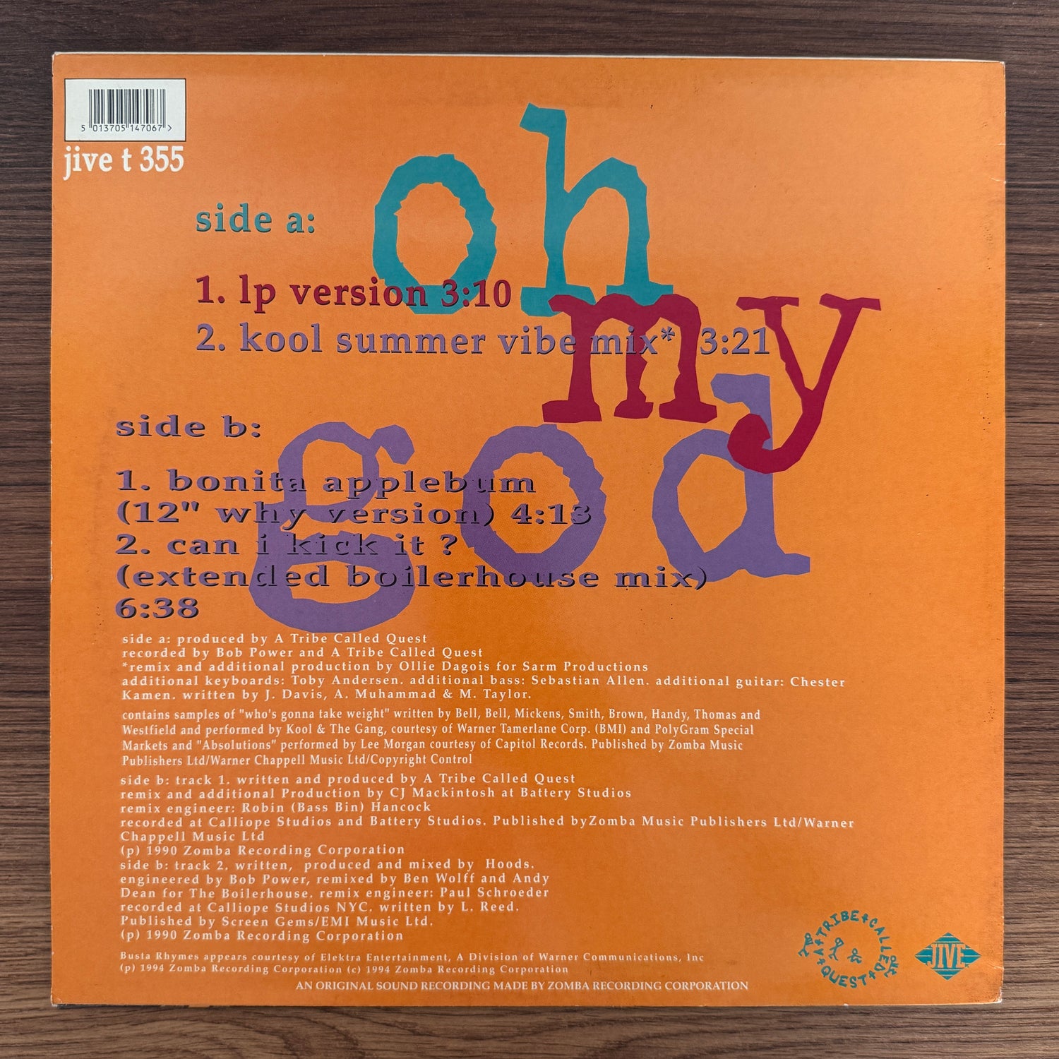 A Tribe Called Quest – Oh My God