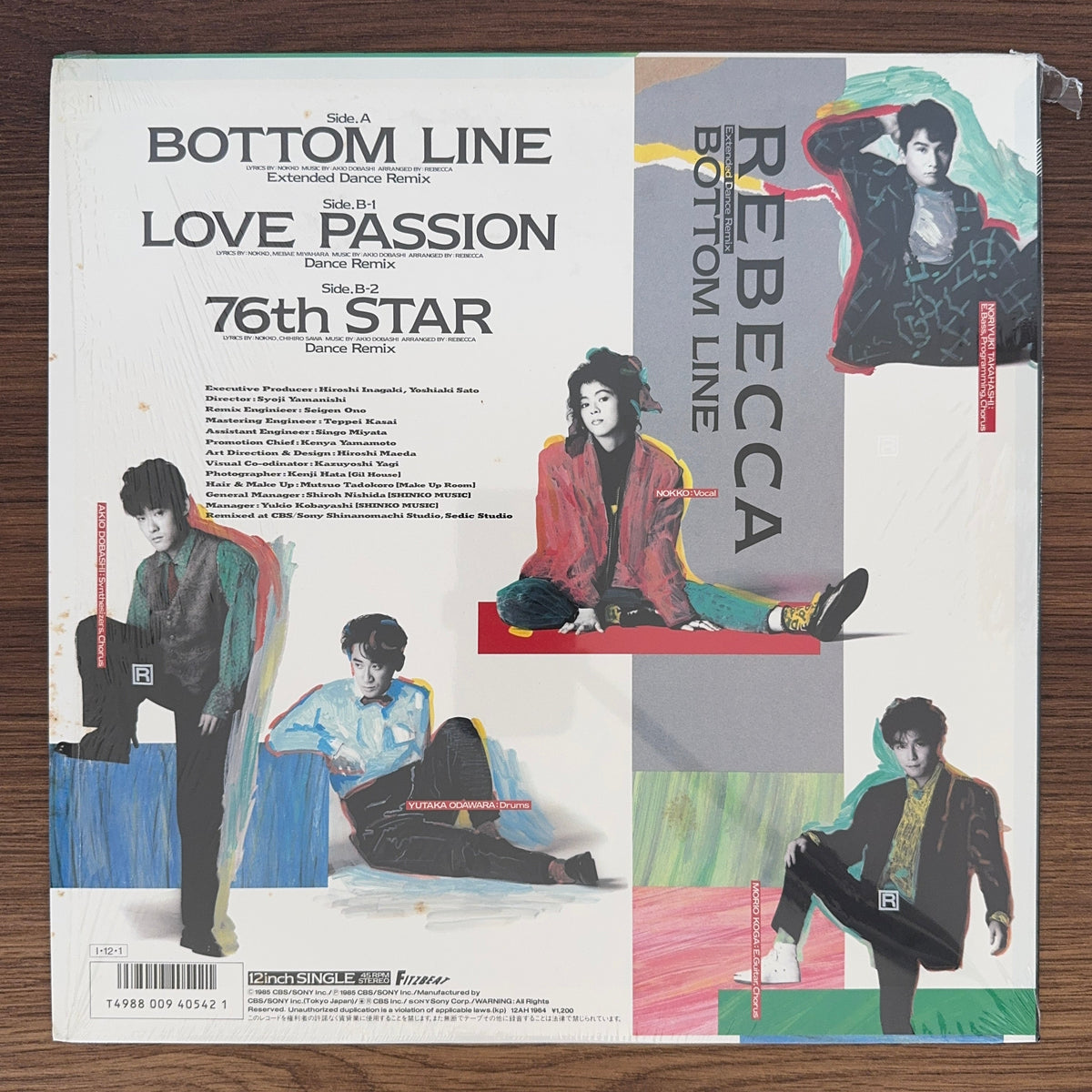 Rebecca – Bottom Line Japan Vinyl