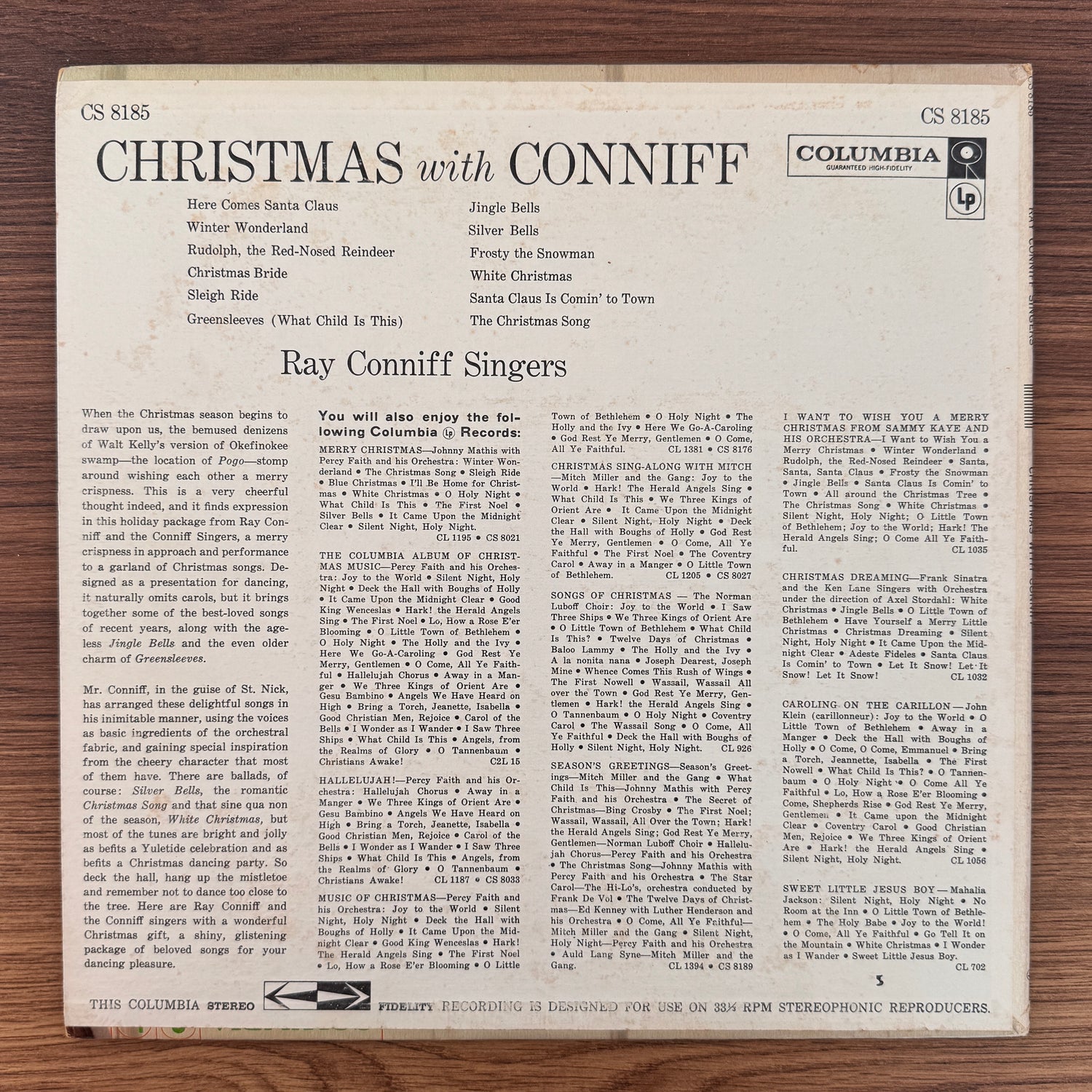 The Ray Conniff Singers – Christmas With Conniff