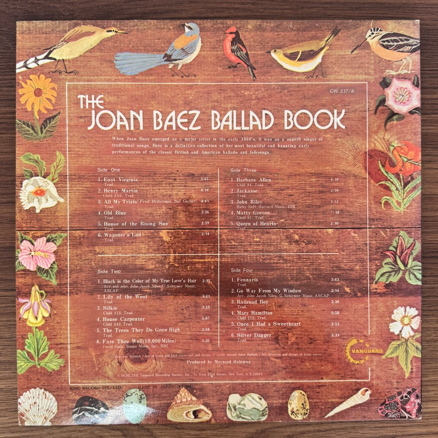 Joan Baez – The Joan Baez Ballad Book