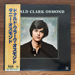 Donny Osmond – Donald Clark Osmond Japan Vinyl