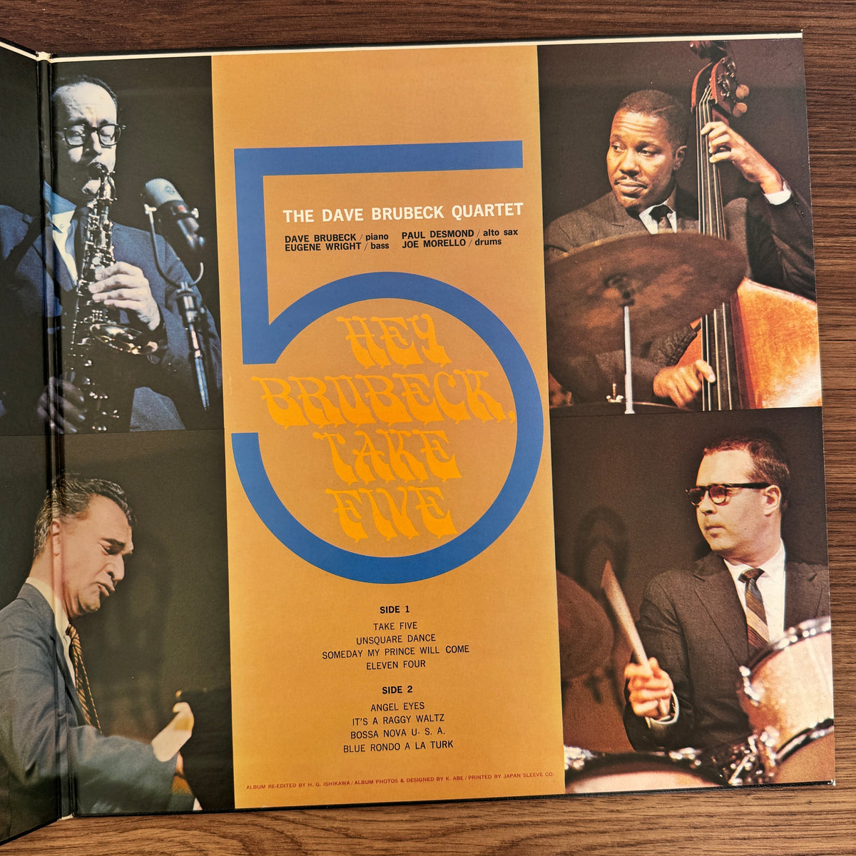 The Dave Brubeck Quartet – Hey Brubeck, Take Five Japan Vinyl