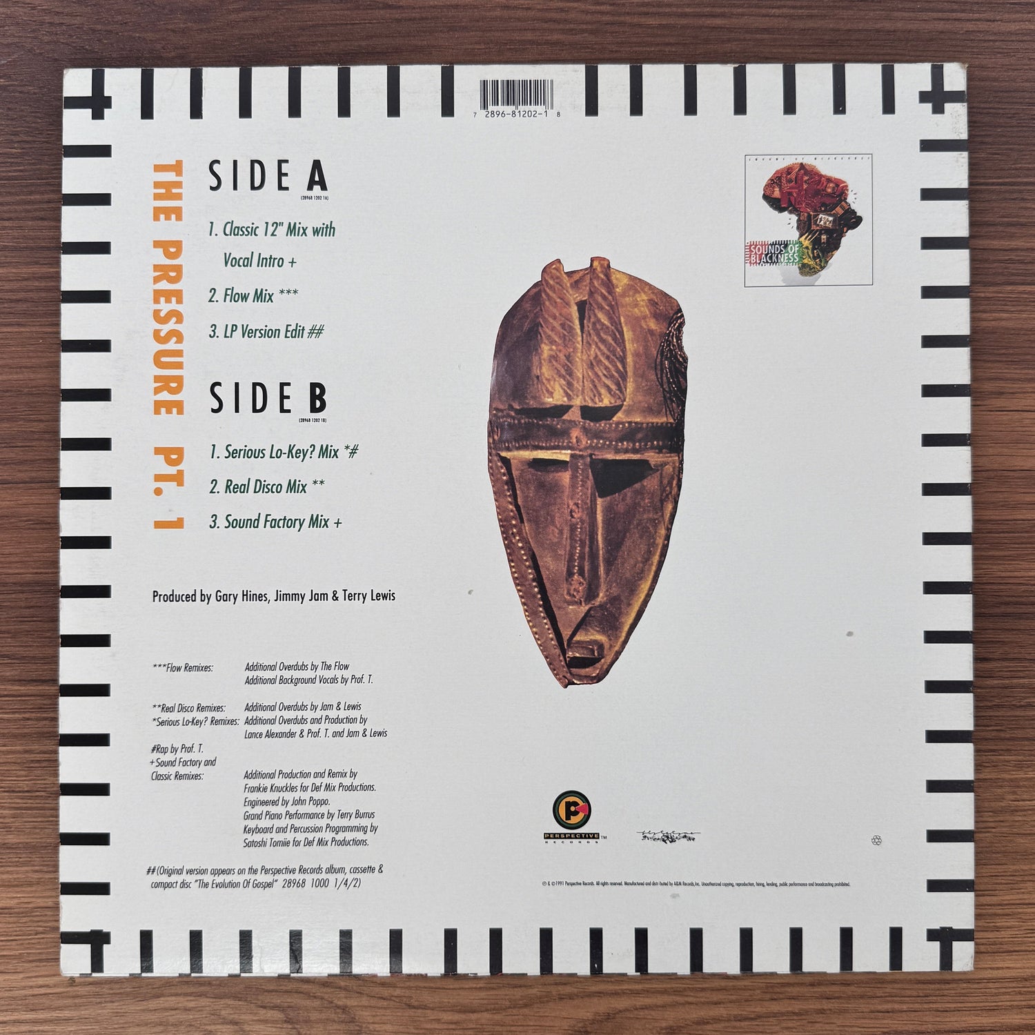Sounds Of Blackness – The Pressure (Pt. 1) Japan Vinyl