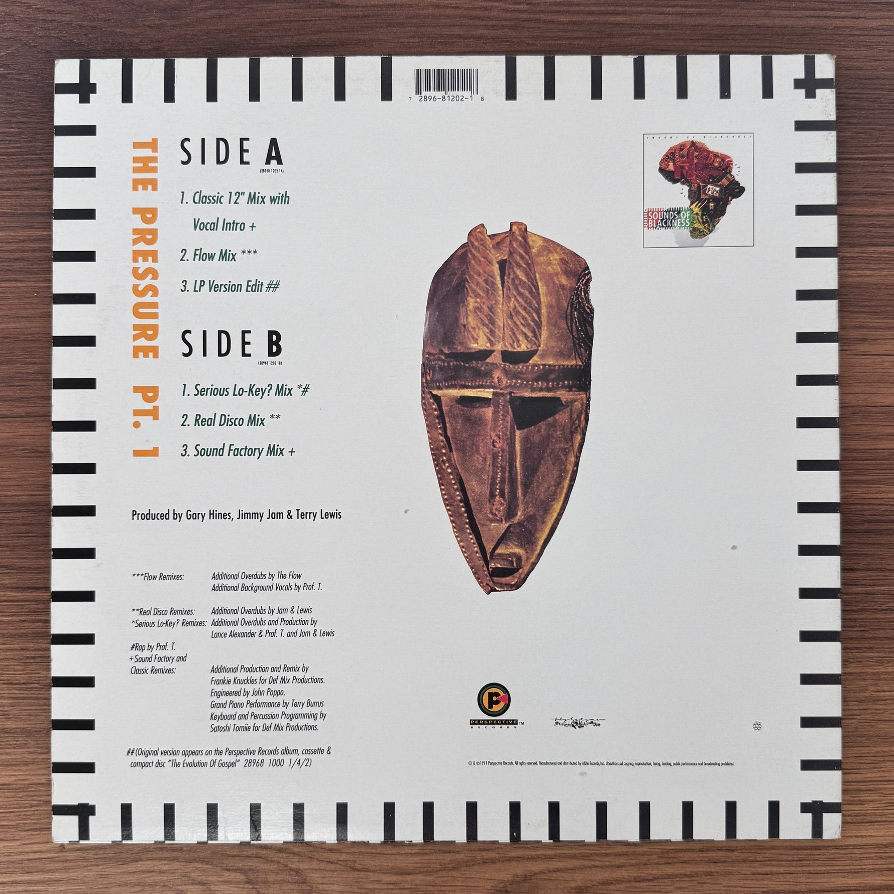 Sounds Of Blackness – The Pressure (Pt. 1) Japan Vinyl