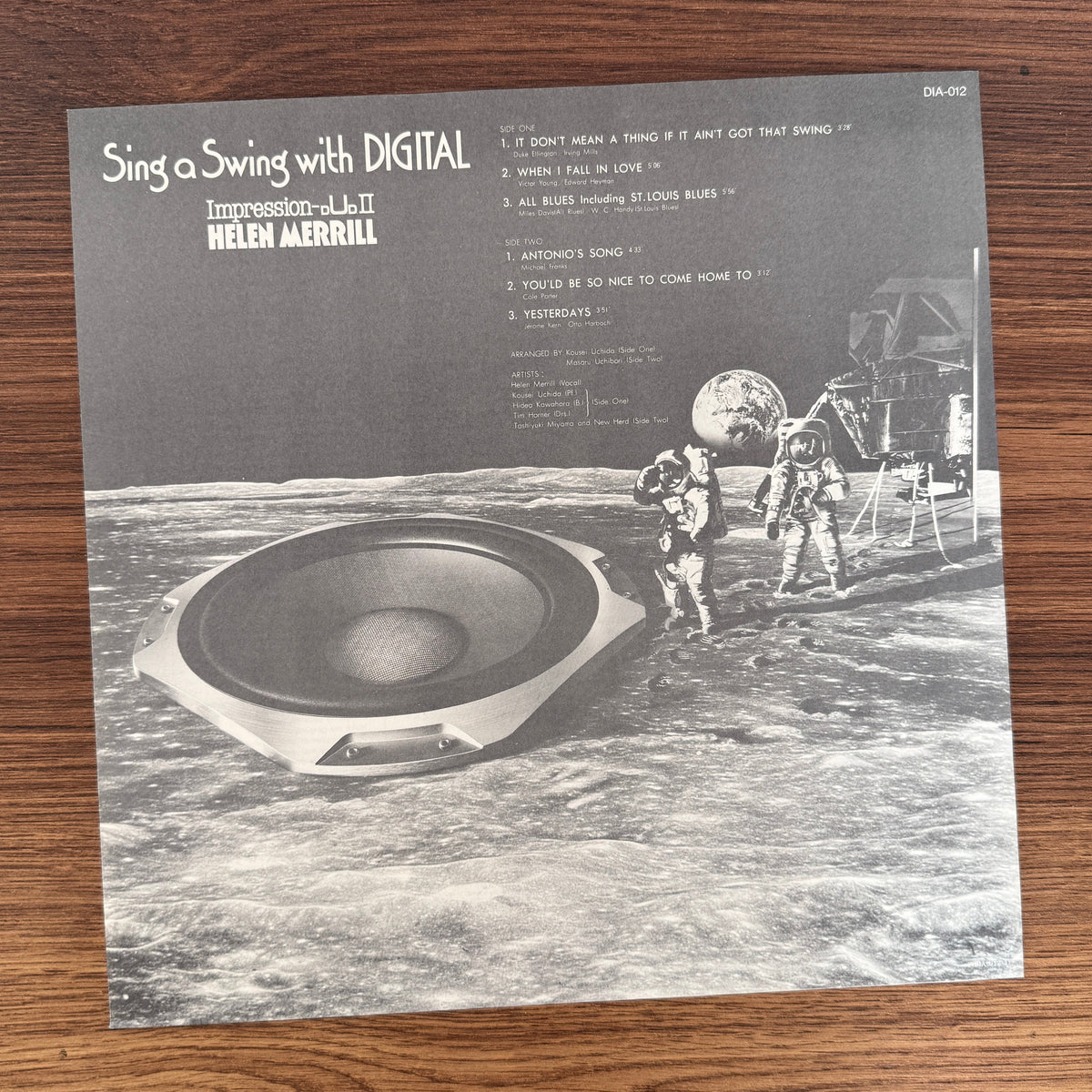 Helen Merrill – Sing A Swing With Digital Japan Vinyl