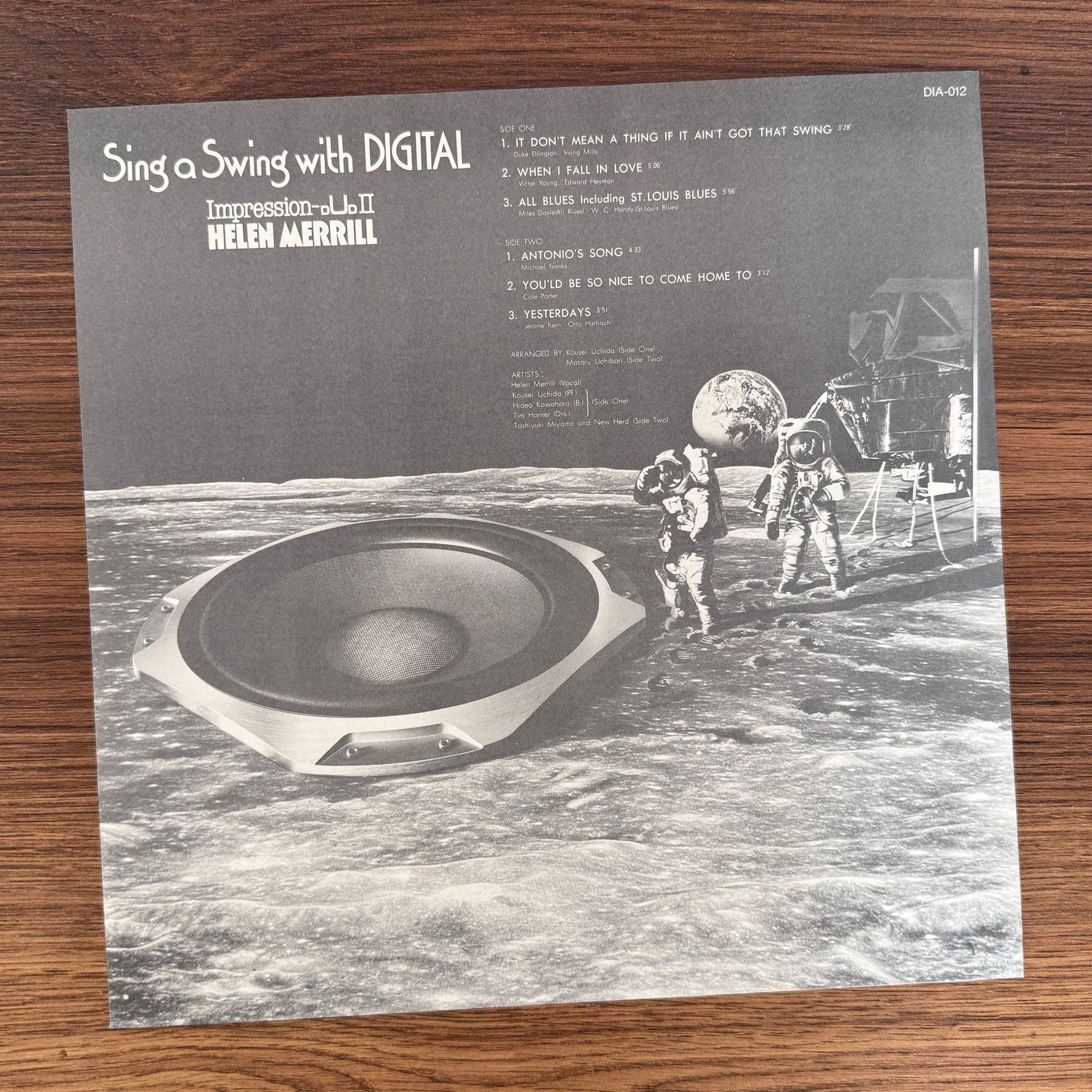 Helen Merrill – Sing A Swing With Digital Japan Vinyl