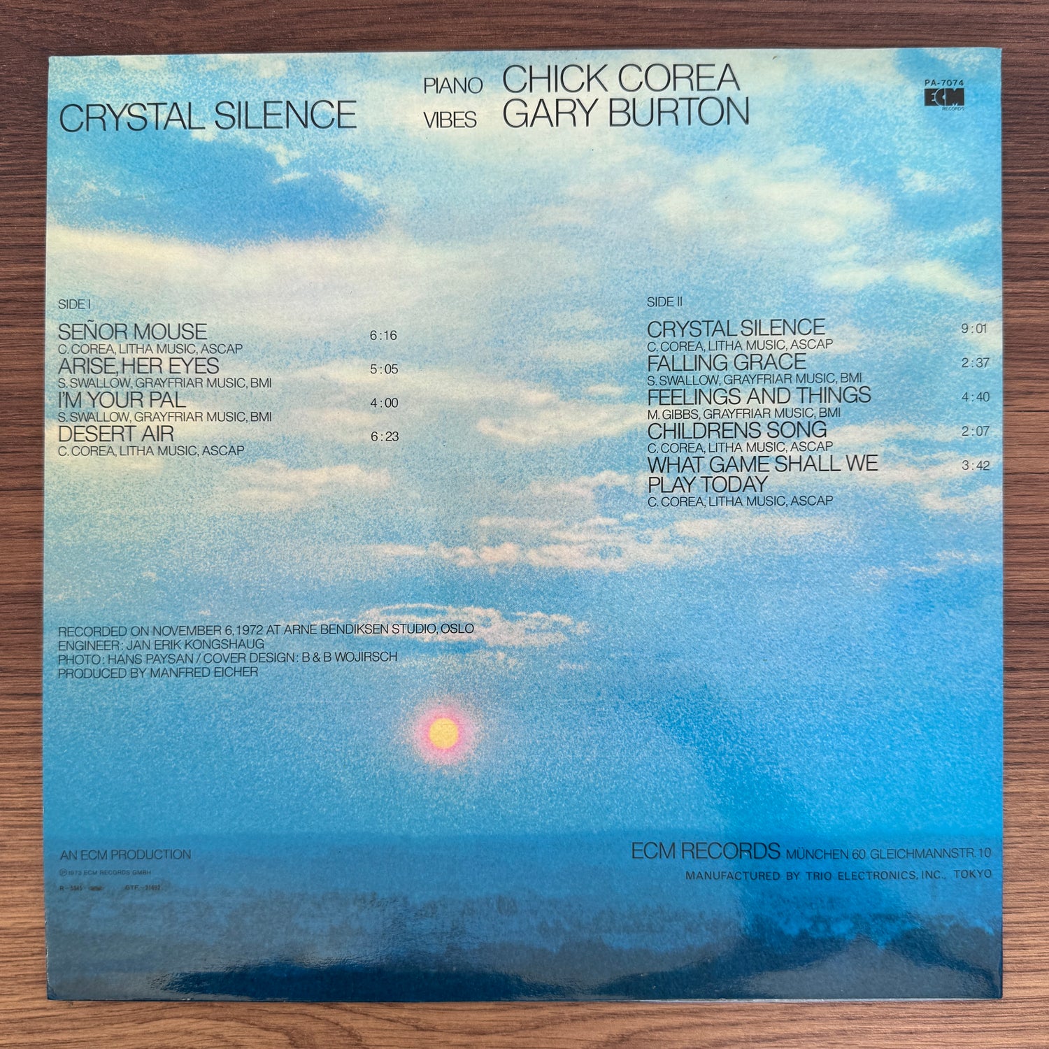 Gary Burton & Chick Corea – Crystal Silence