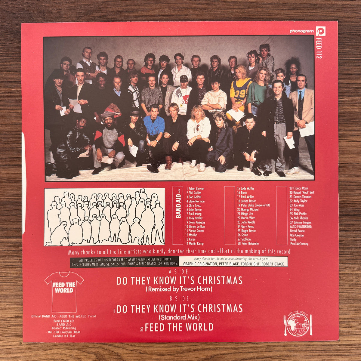 Band Aid – Do They Know It's Christmas? Japan Vinyl