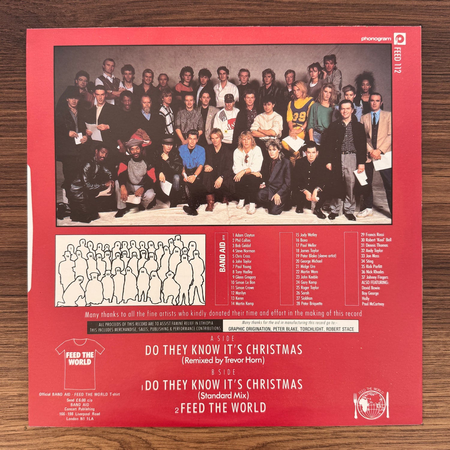 Band Aid – Do They Know It's Christmas? Japan Vinyl