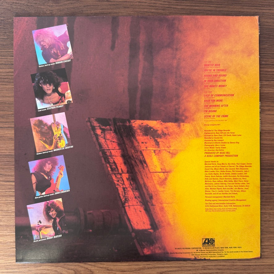 Ratt – Out Of The Cellar