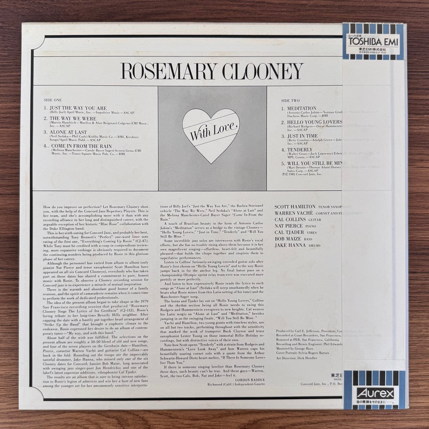 Rosemary Clooney – With Love