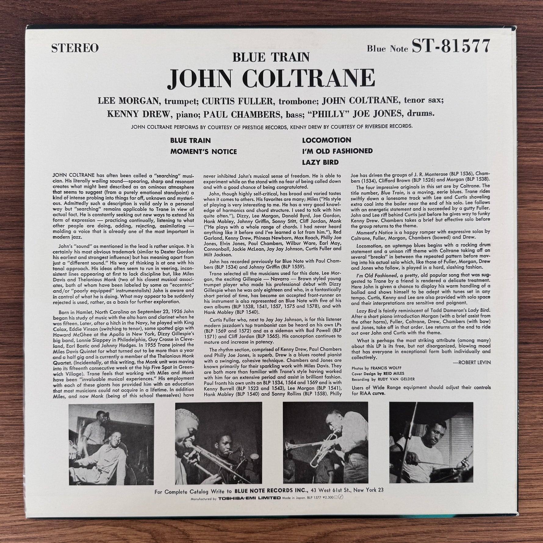 John Coltrane – Blue Train Japan Vinyl