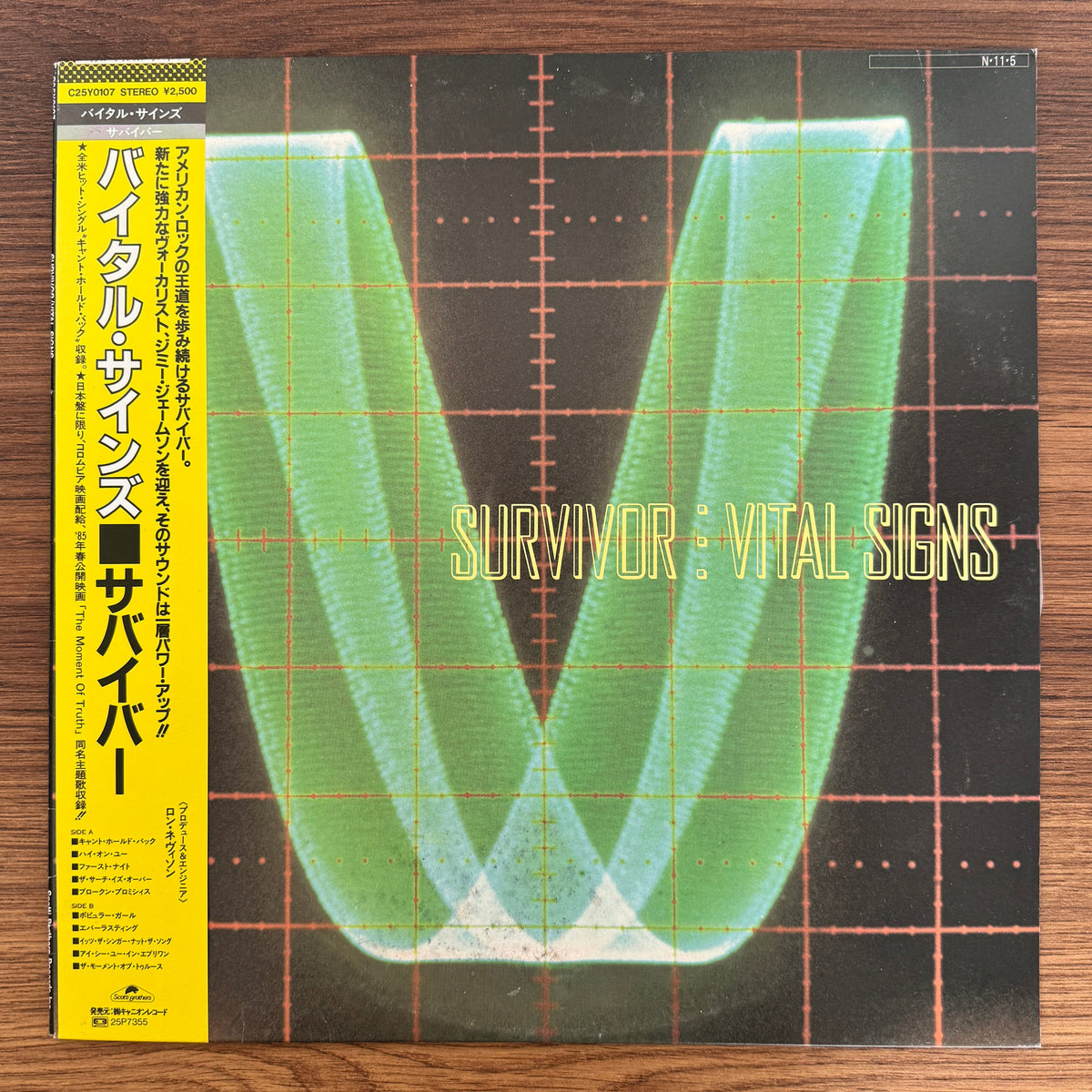 Survivor – Vital Signs Japan Vinyl