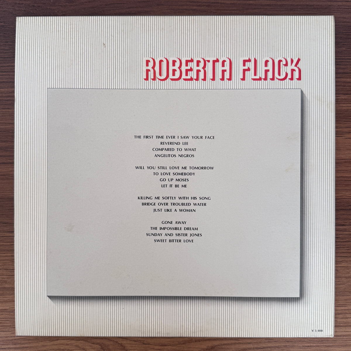 Roberta Flack – Roberta Flack