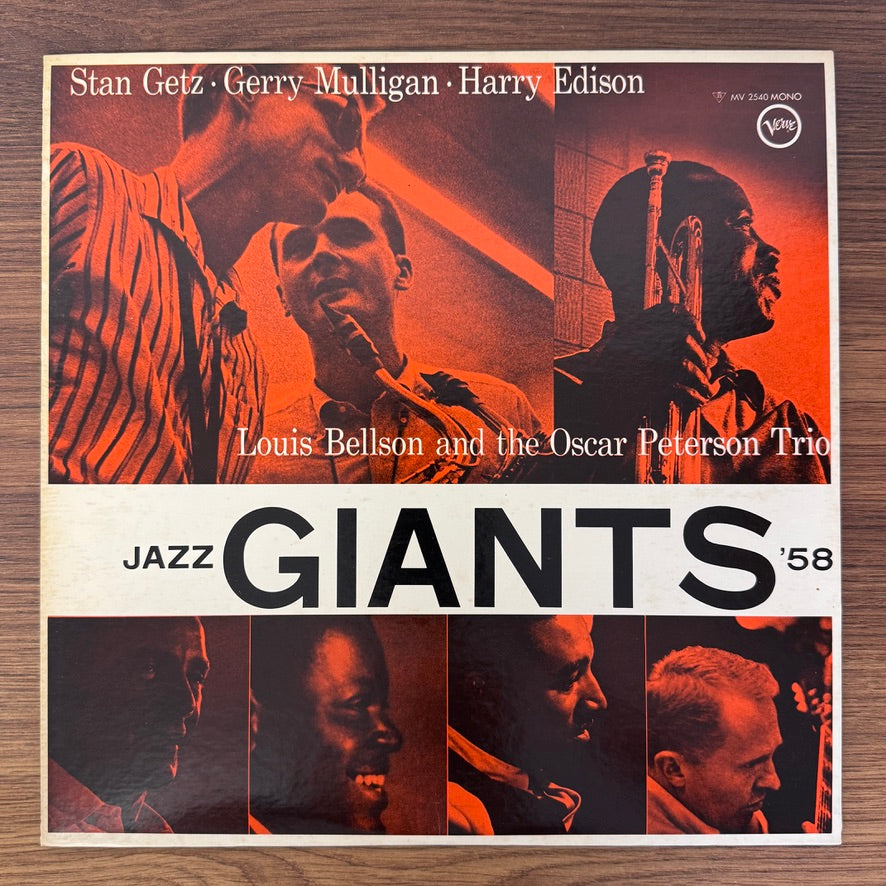 Stan Getz · Gerry Mulligan · Harry Edison, Louis Bellson And The Oscar Peterson Trio – Jazz Giants '58