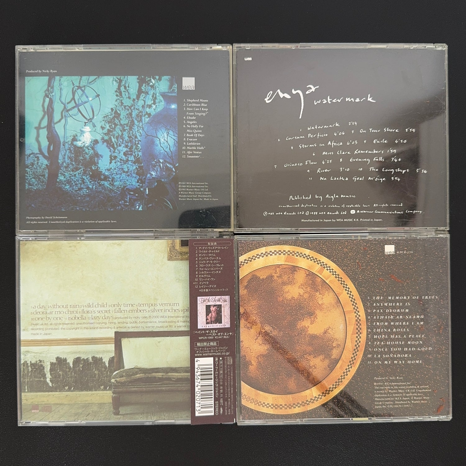 Enya CD Lotu (4 Adet)