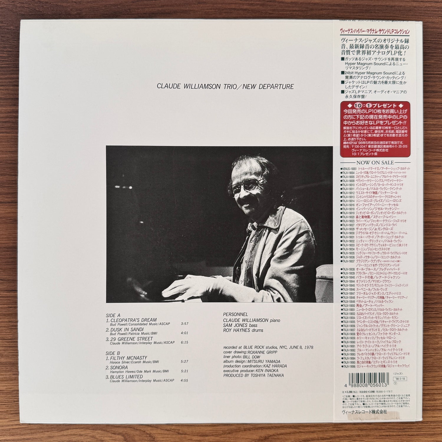 Claude Williamson Trio – New Departure
