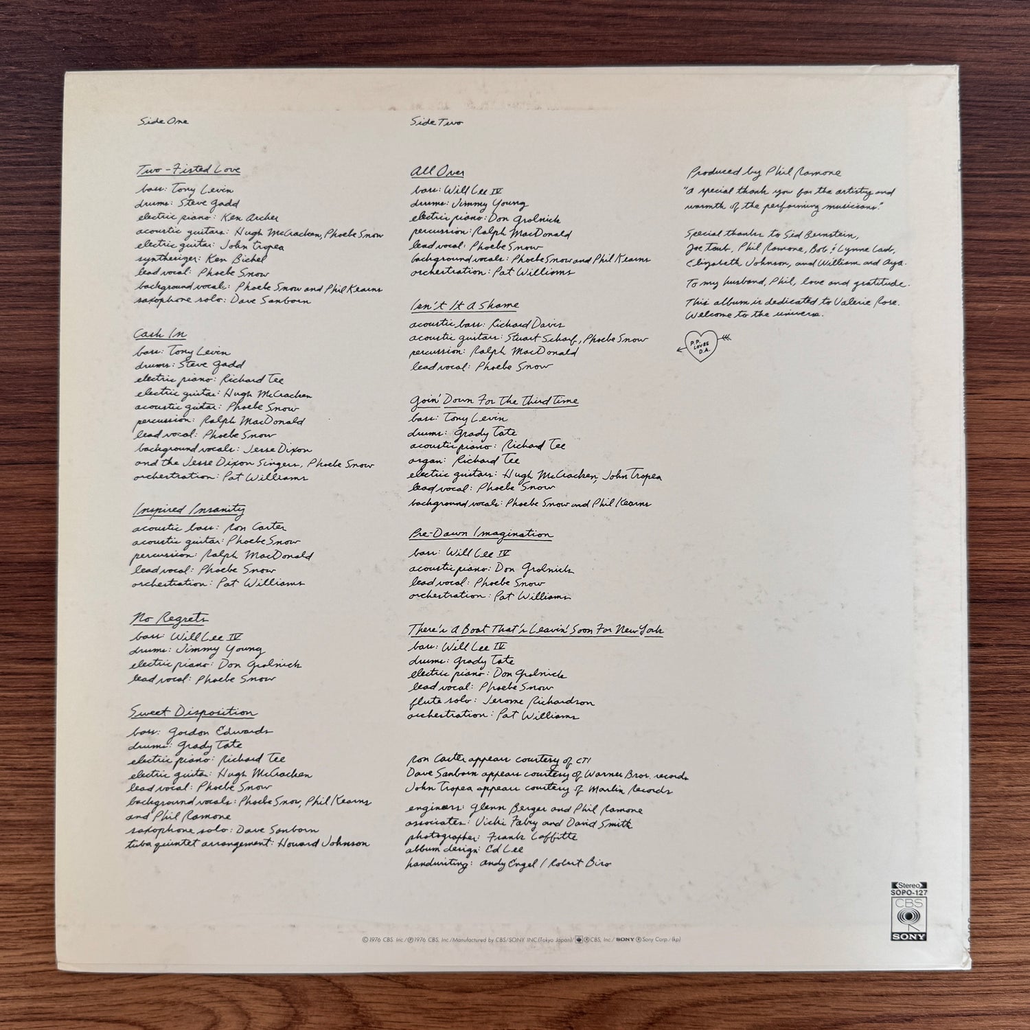 Phoebe Snow – Second Childhood