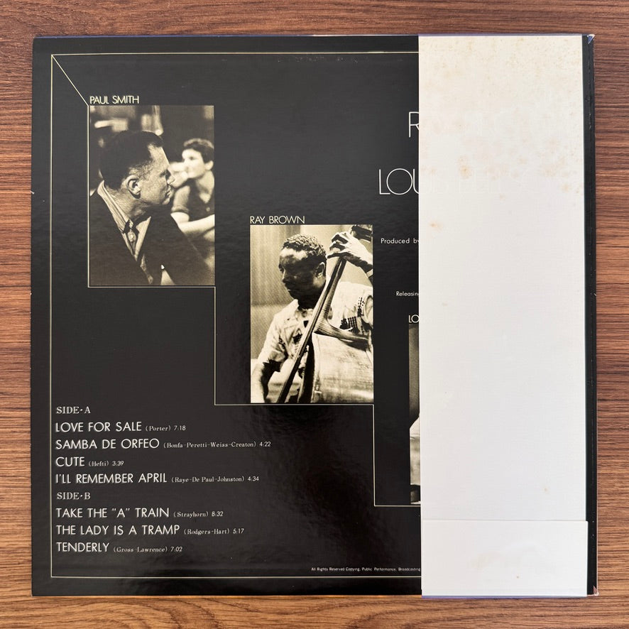 Paul Smith & Ray Brown & Louis Bellson – Paul Smith With Ray Brown And Louis Bellson