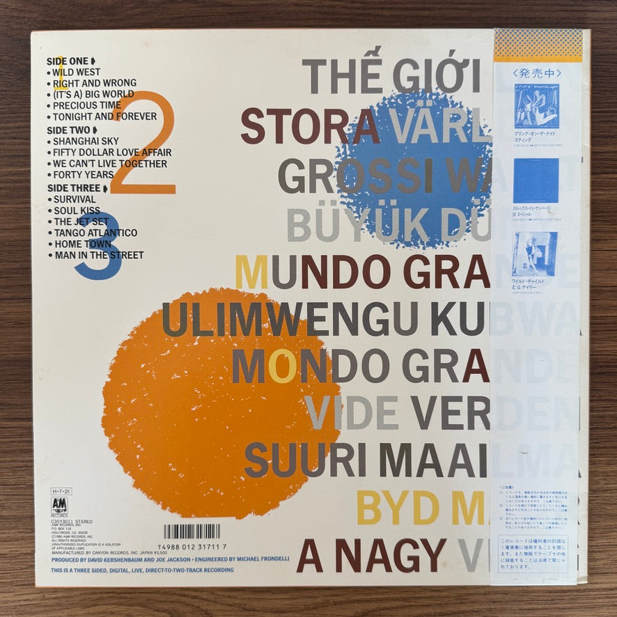 Joe Jackson – Big World