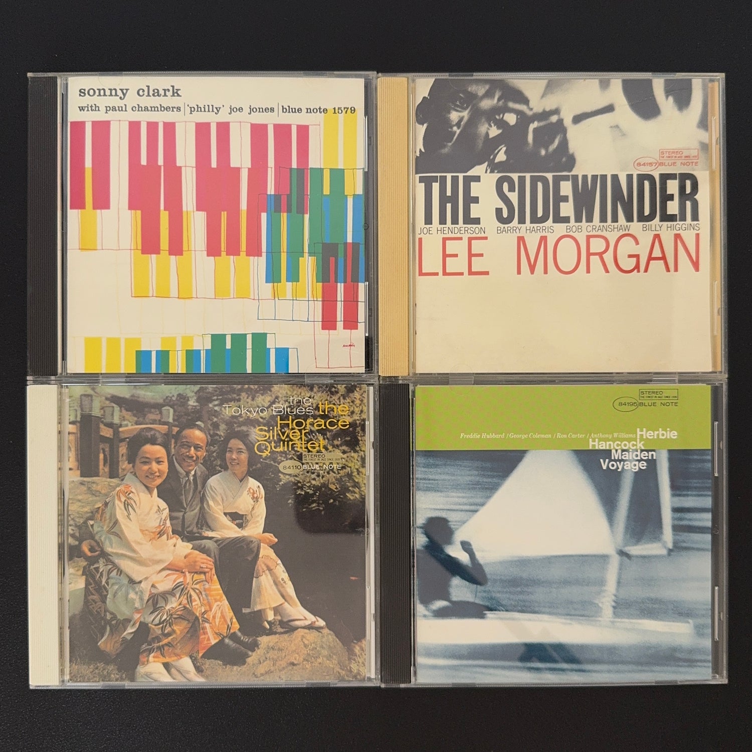Blue Note - Herbie Hancock & Lee Morgan & Horace Silver Jazz CD Lotu (4 Adet)