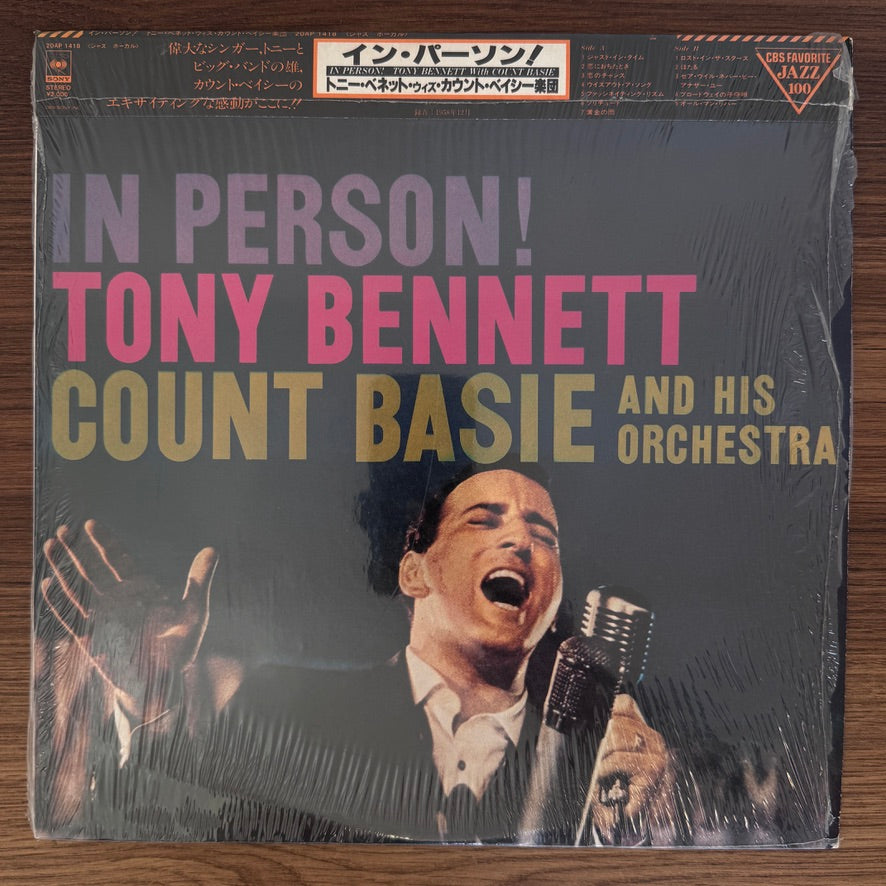 Tony Bennett With Count Basie And His Orchestra – In Person!